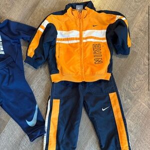 Nike Toddler Orange and Navy Apparel